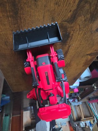 Retroexcavadora JCB 3CX Roja, te la imprimo en 3d?