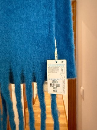 Bufanda azul Primark