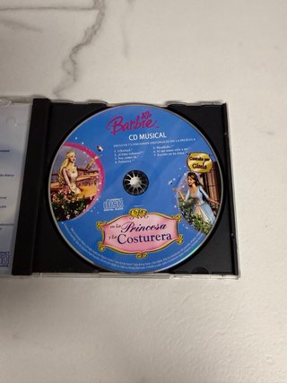 CD Musical Barbie: La Princesa y la Costurera