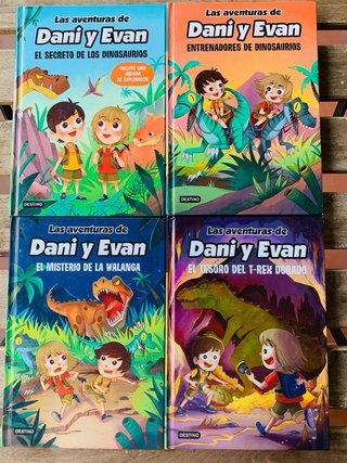 Libro Dani y Evan - 1, 3, 4, 5