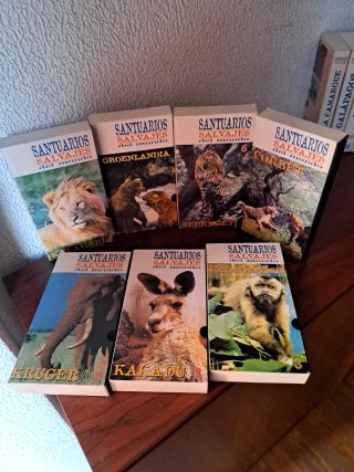 Lote VHS Santuarios Salvajes + Naturaleza Azul