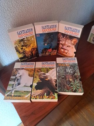 Lote VHS Santuarios Salvajes + Naturaleza Azul