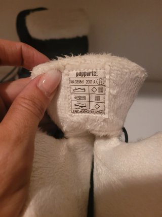 Bota de nieve gris talla 34 2
