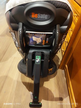 Silla de coche para bebé con funda