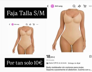 Faja Moldeadora Brit Sung Talla S/M
