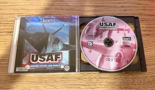 Jane's USAF PC CD Castellano
