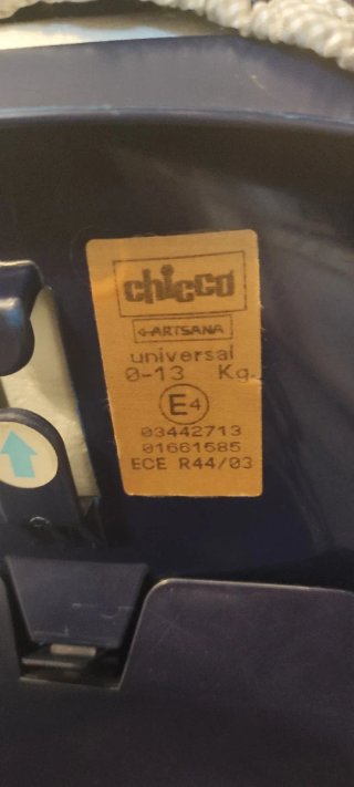 Silla de coche Chicco. 0 a 13kg