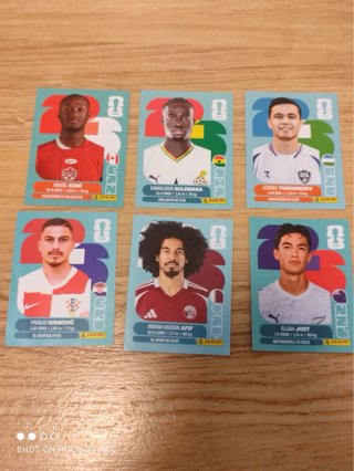 Panini Mundial 2026 Lote 26 Cromos