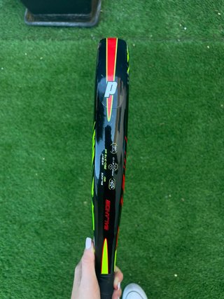 Pala Padel Prince Raptor Negra/Roja/Amarilla