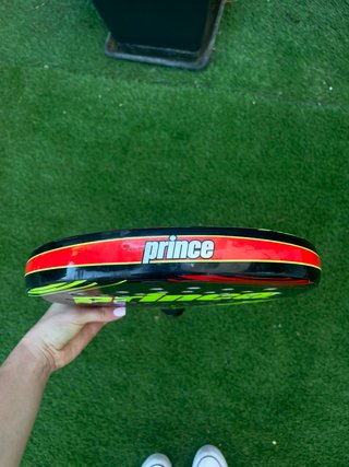 Pala Padel Prince Raptor Negra/Roja/Amarilla