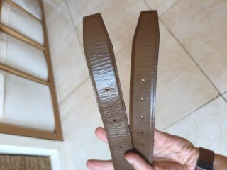 Cinture Guess Marroni da Uomo