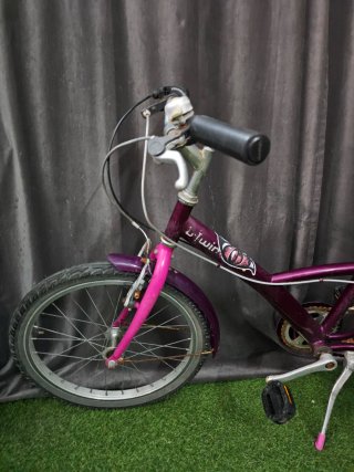 Bicicleta infantil morada