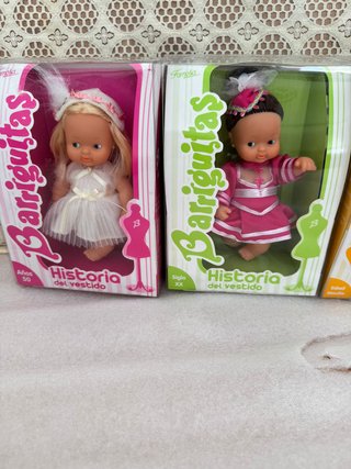 lote 4 muñeca barriguitas historia del vestido por
