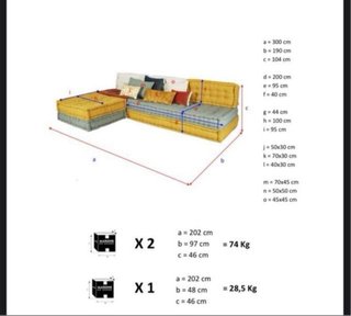 Sofá modular 6 plazas Maisons du Monde