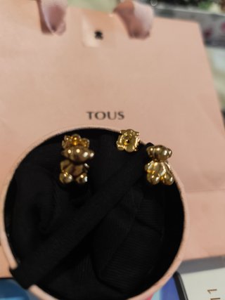 Pendientes Osito Tous Dorados