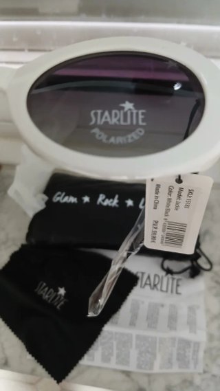 Gafas Starlite Jackie Polarizadas Blancas