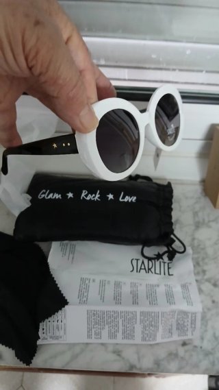 Gafas Starlite Jackie Polarizadas Blancas