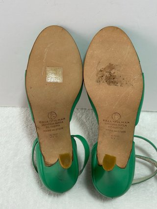 Zapatos de baile verde Pilmar 37