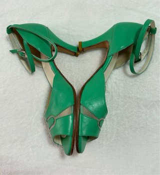 Zapatos de baile verde Pilmar 37