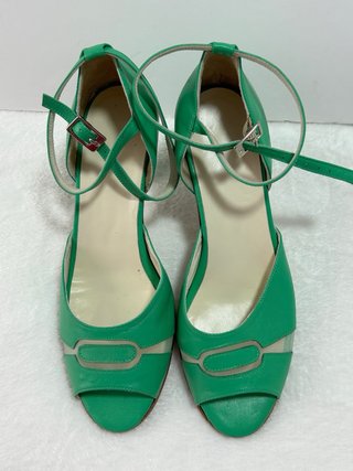 Zapatos de baile verde Pilmar 37