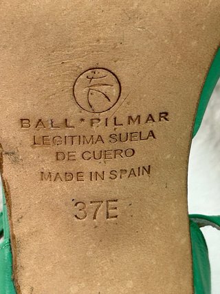 Zapatos de baile verde Pilmar 37