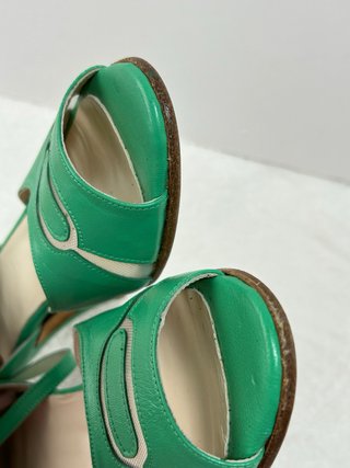 Zapatos de baile verde Pilmar 37