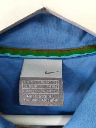 Polo Nike Vintage 2000s de Rayas Multicolor S