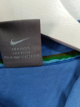 Polo Nike Vintage 2000s de Rayas Multicolor S