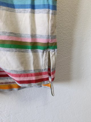 Polo Nike Vintage 2000s de Rayas Multicolor S