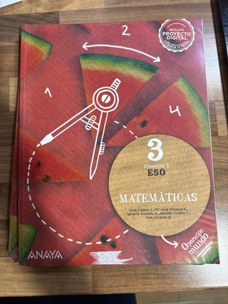 Matemáticas 3 ESO