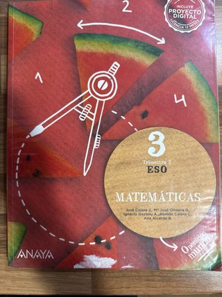 Matemáticas 3 ESO