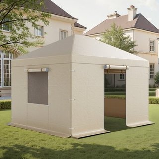Winter Gazebo Cover Fits 3.07 x 3.67 m Hardtop Gazebos,