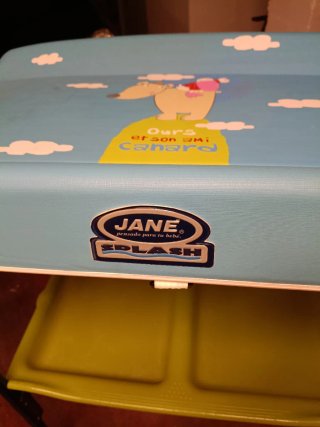 Cambiador bebé Jane Splash azul