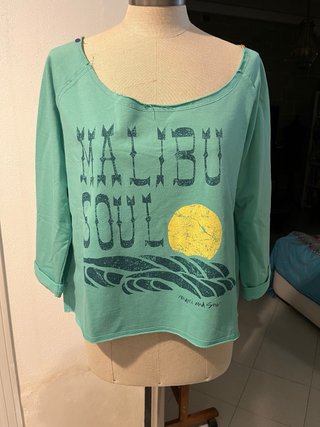 Felpa estiva Maui and Sons in cotone garzato