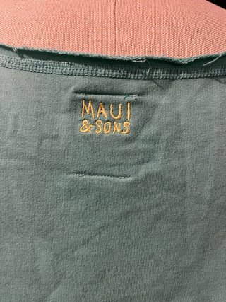 Felpa estiva Maui and Sons in cotone garzato