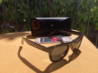 Gafas de sol Ray-Ban negras/marrones