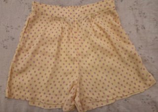 Bermudas Mango Lunares Rosa y Amarillo