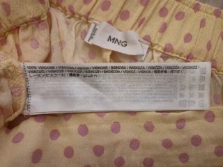 Bermudas Mango Lunares Rosa y Amarillo