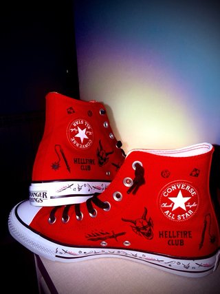 Converse x Stranger Things Hellfire Club Talla 41