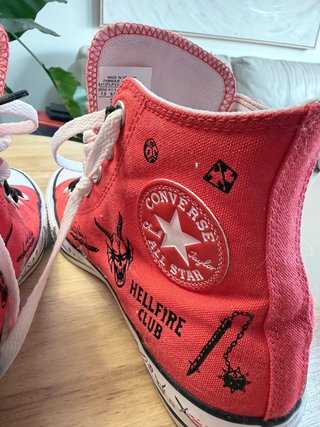 Converse x Stranger Things Hellfire Club Talla 41