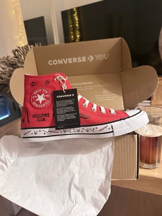 Converse x Stranger Things Hellfire Club Talla 41