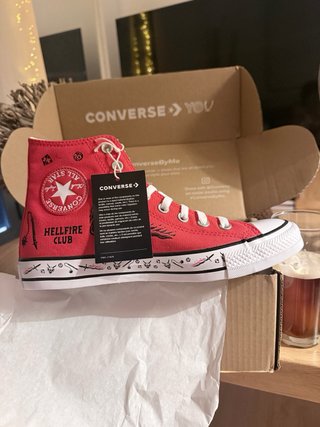 Converse x Stranger Things Hellfire Club Talla 41