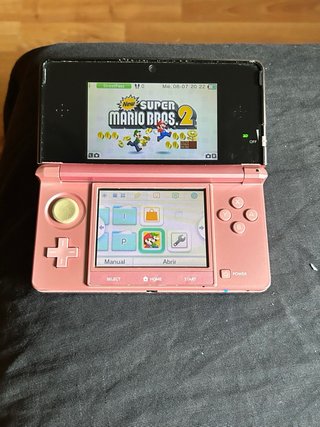 Nintendo 3DS Rosa Dorado