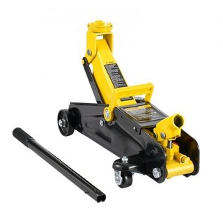 Low Profile Floor Jack 2 Ton (4400 lbs), Heavy Duty Iron