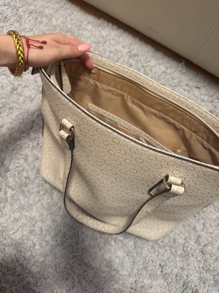 Bolso Guess Beige y Marrón