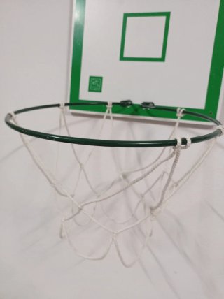 Canasta de baloncesto con tablero
