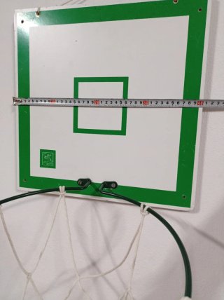 Canasta de baloncesto con tablero