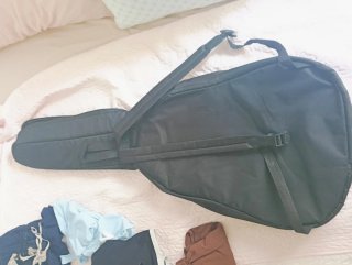 Funda para guitarra negra