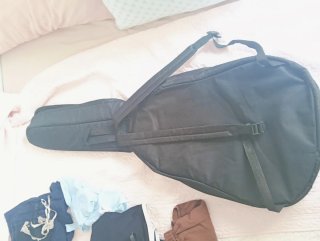 Funda para guitarra negra