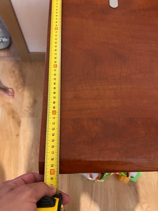 Mesa de ordenador de madera